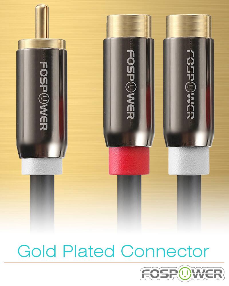 FOSPOWER, FOSPOWER, FOSPOWER, Gold Plated Connector, FOSPOWER
