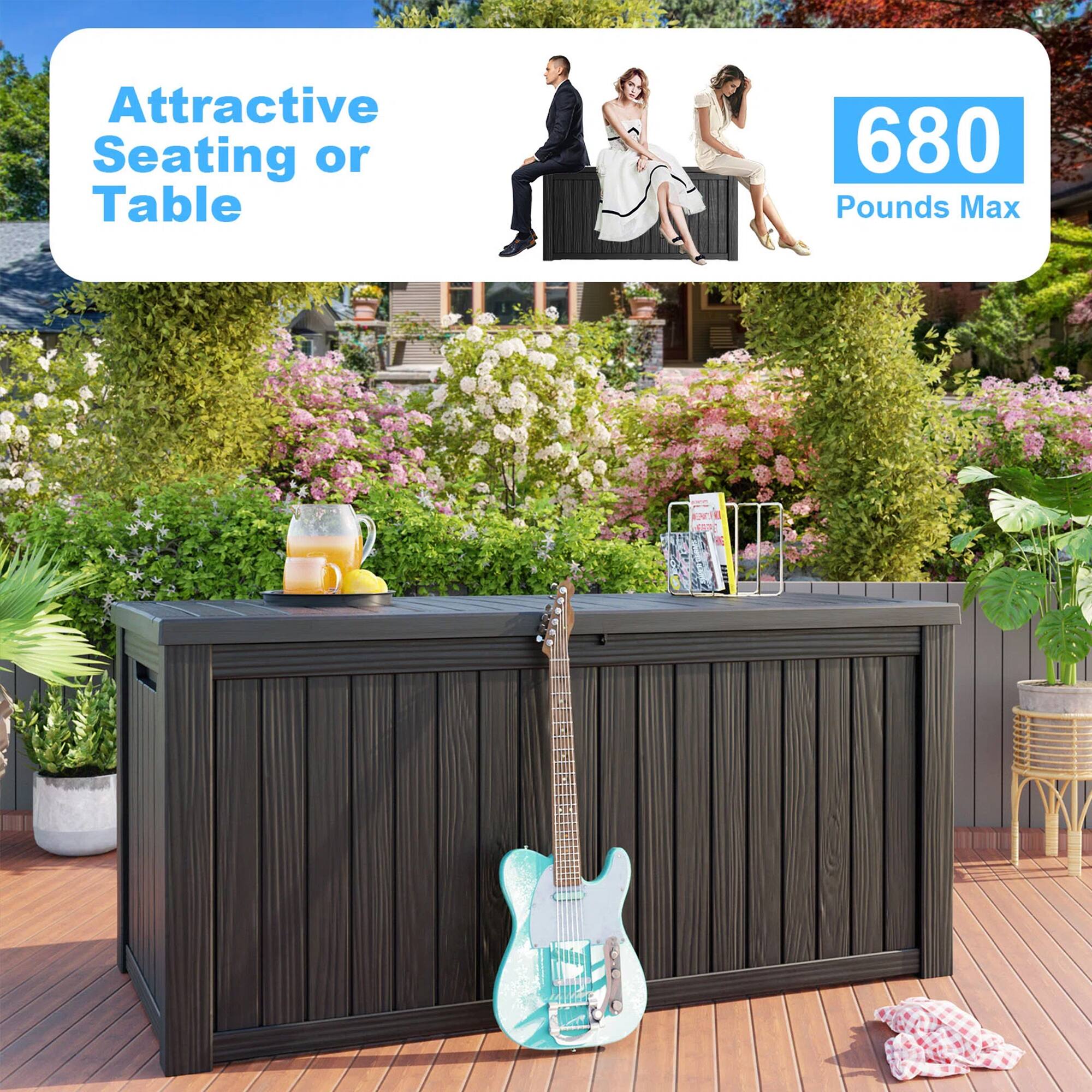 Attractive Seating or Table

680 Pounds Max