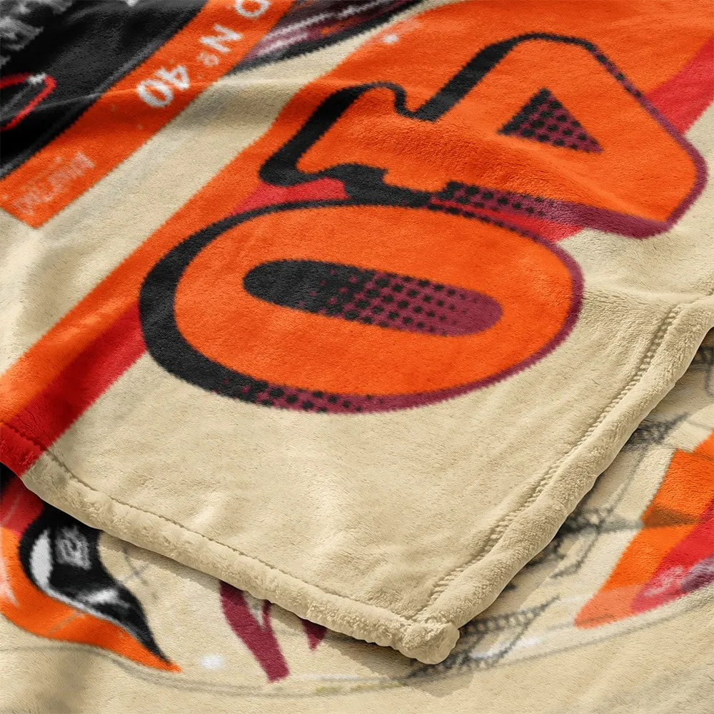 Alt View 3. Northwest - Justin Allgaier Traveller Whiskey 50" x 60" Silk Touch Throw Blanket - Multicolor.