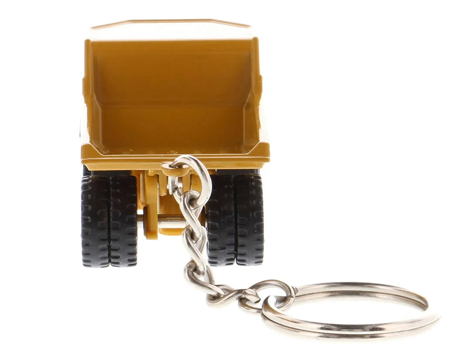 Alt View 1. Diecast Masters - CAT Caterpillar 770 Off-Highway Truck Keychain Yellow Diecast Model by Diecast Masters - Yellow.