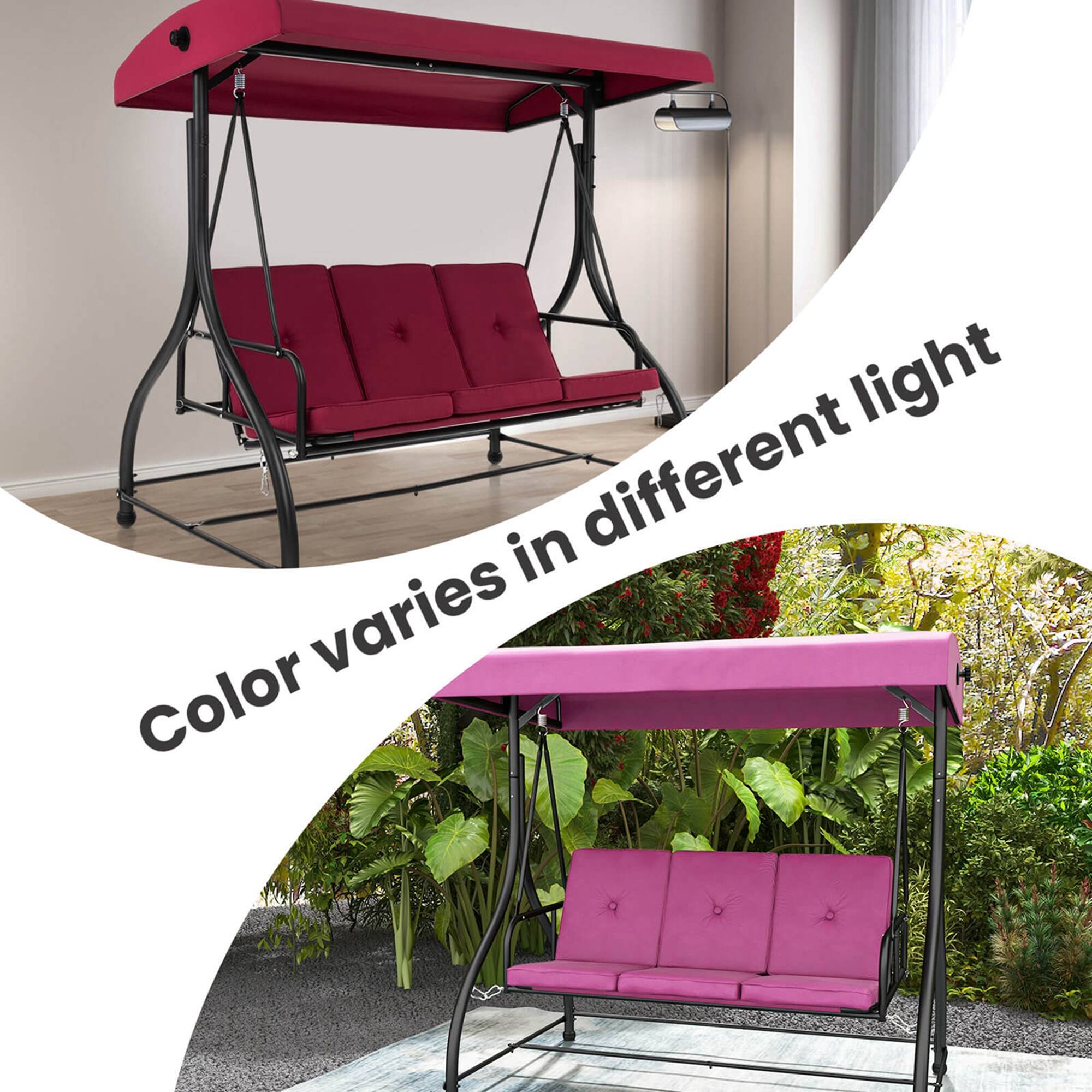 Color varies in different light