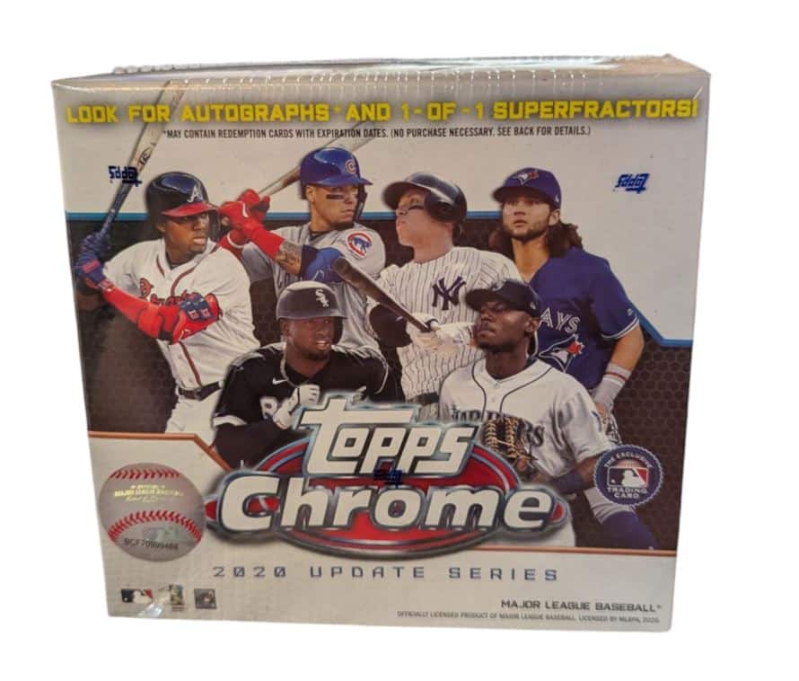 2020 Topps Chrome Update Baseball Mega Box