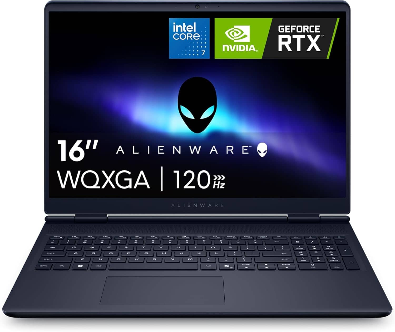Alienware - Aurora 16" Gaming Laptop WQXGA - Intel Core 7 240H with 64GB Memory - NVIDIA GeForce RTX 5050 - 2TB SSD - Blue