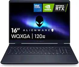 Alienware - Aurora 16" Gaming Laptop WQXGA - Intel Core 7 240H with 64GB Memory - NVIDIA GeForce RTX 5050 - 2TB SSD - Blue