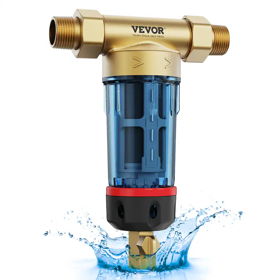 Devour Filters VEVOR Spin Down Filter, 40 Micron Whole House Sediment Filter for Well ...