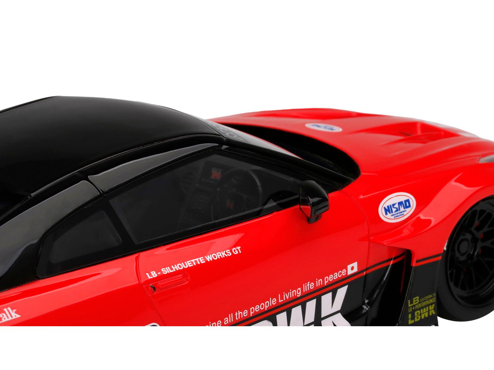 NISMO  
LB-SILHOUETTE WORKS GT  
Living life in peace  
LB PERFORMANCE WORKS  
LBWK  
NISMO  
LB-SILHOUETTE WORKS GT  
Living life in peace  
LB PERFORMANCE WORKS  
LBWK