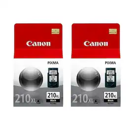 Canon - PG-210XL 2-Pack Black Ink Cartridge Set PG210XL 210-XL