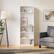 Alt View 11. CorLiving - Teo Collection 5-Tier Floor-Standing Bookcase - White.