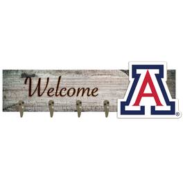 Fan Creations - Arizona Wildcats 24" x 6" Mounted Coat Hanger - Multicolor