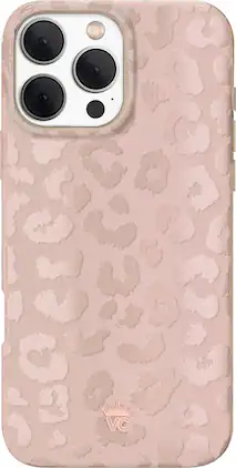 VELVET CAVIAR - Magsafe Case for Apple iPhone 16 Pro - Leopard Nude