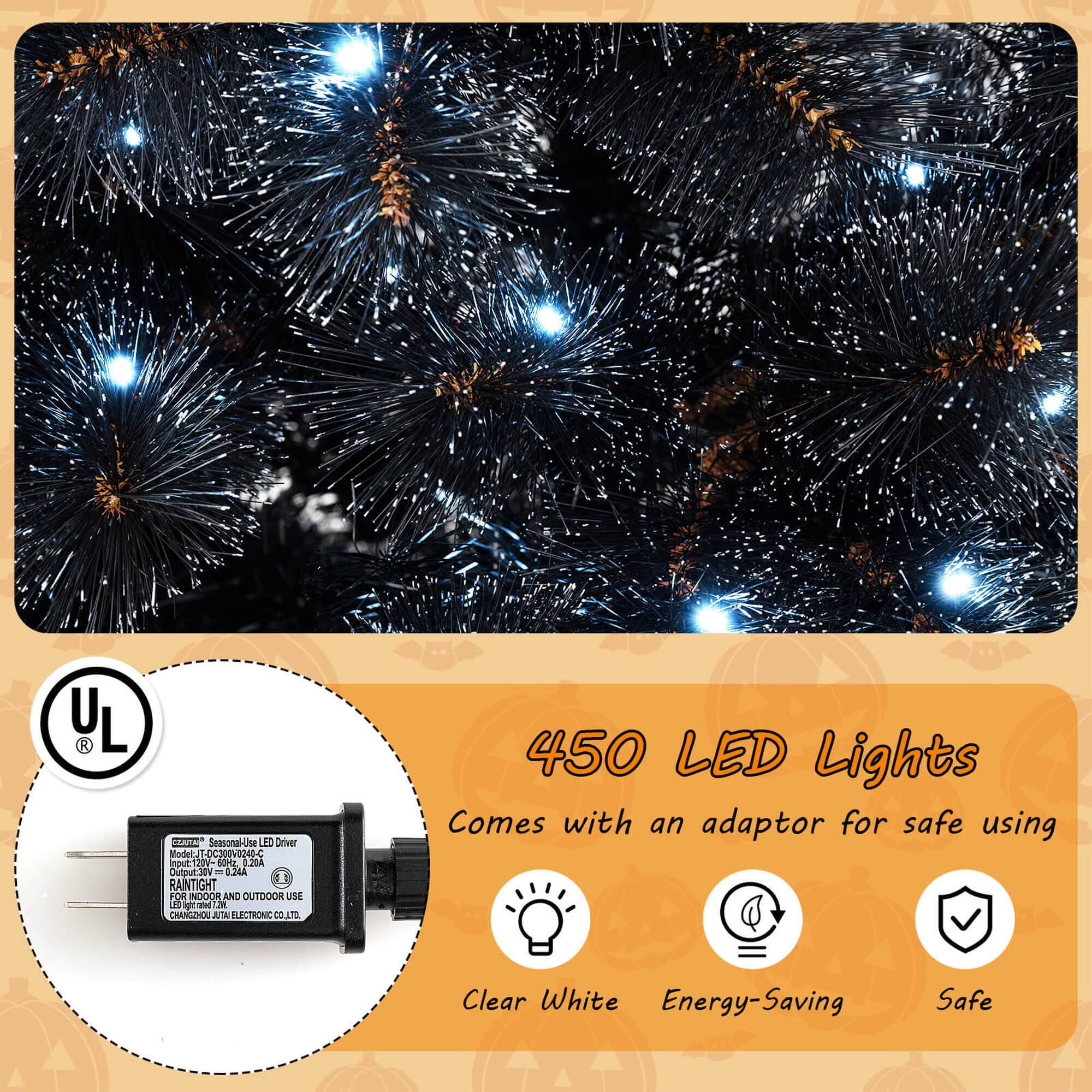 UL Listed Seasonal Use LED River Made to Decorate 41-0CJ024c. A Victorious - AKLS RAINLIGHT FOR INDOOR AND OUTDOOR USE. 7 M CHANGEHOUSE COLLECTION. Comes with an adaptor for safe using. Clear White Energy-Saving Safe.