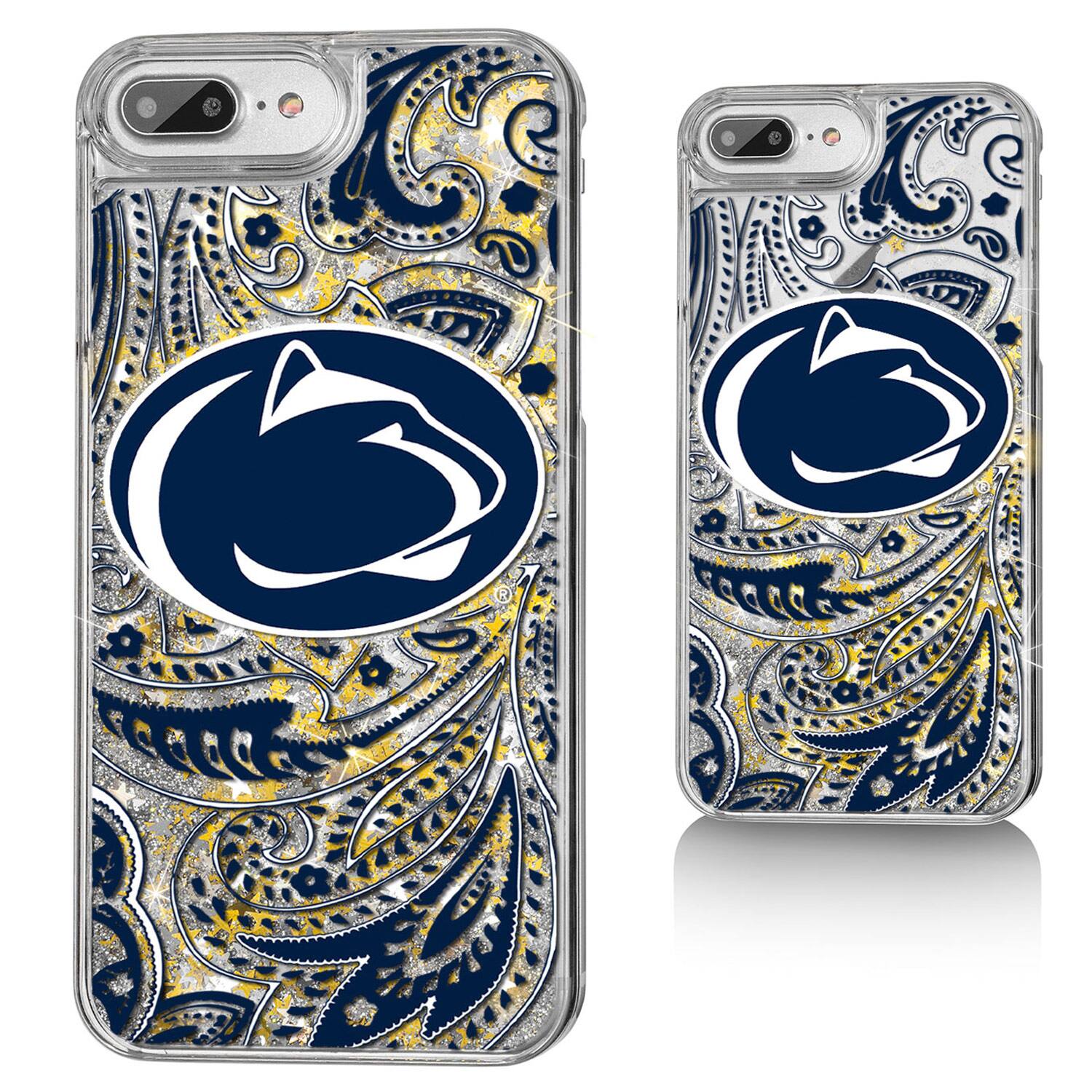 Keyscaper - NCAA - Penn State Nittany Lions iPhone Glitter Paisley Design Case - 16 Pro - Multicolor price history on PriceWatchPro