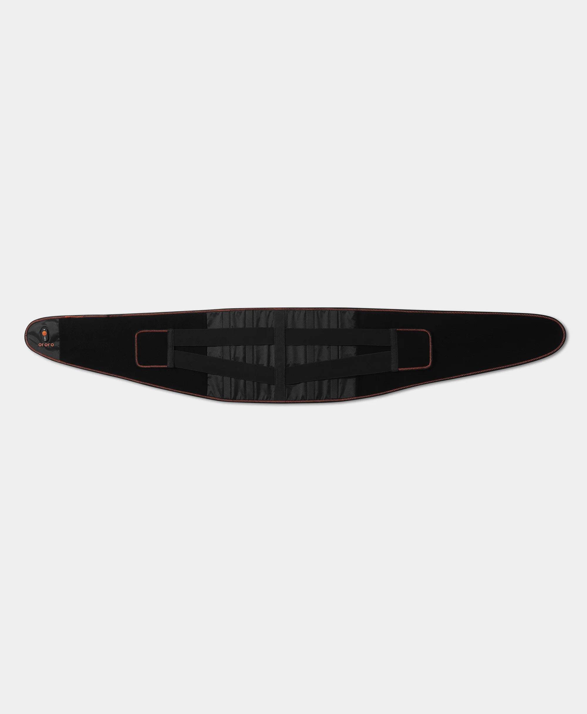 Back. ororo - Evergard Heated Waist Brace - W36 - Black.