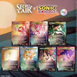 Wizards of The Coast - Magic: The Gathering TCG: Secret Lair x Sonic - Friends & Foes - Foil