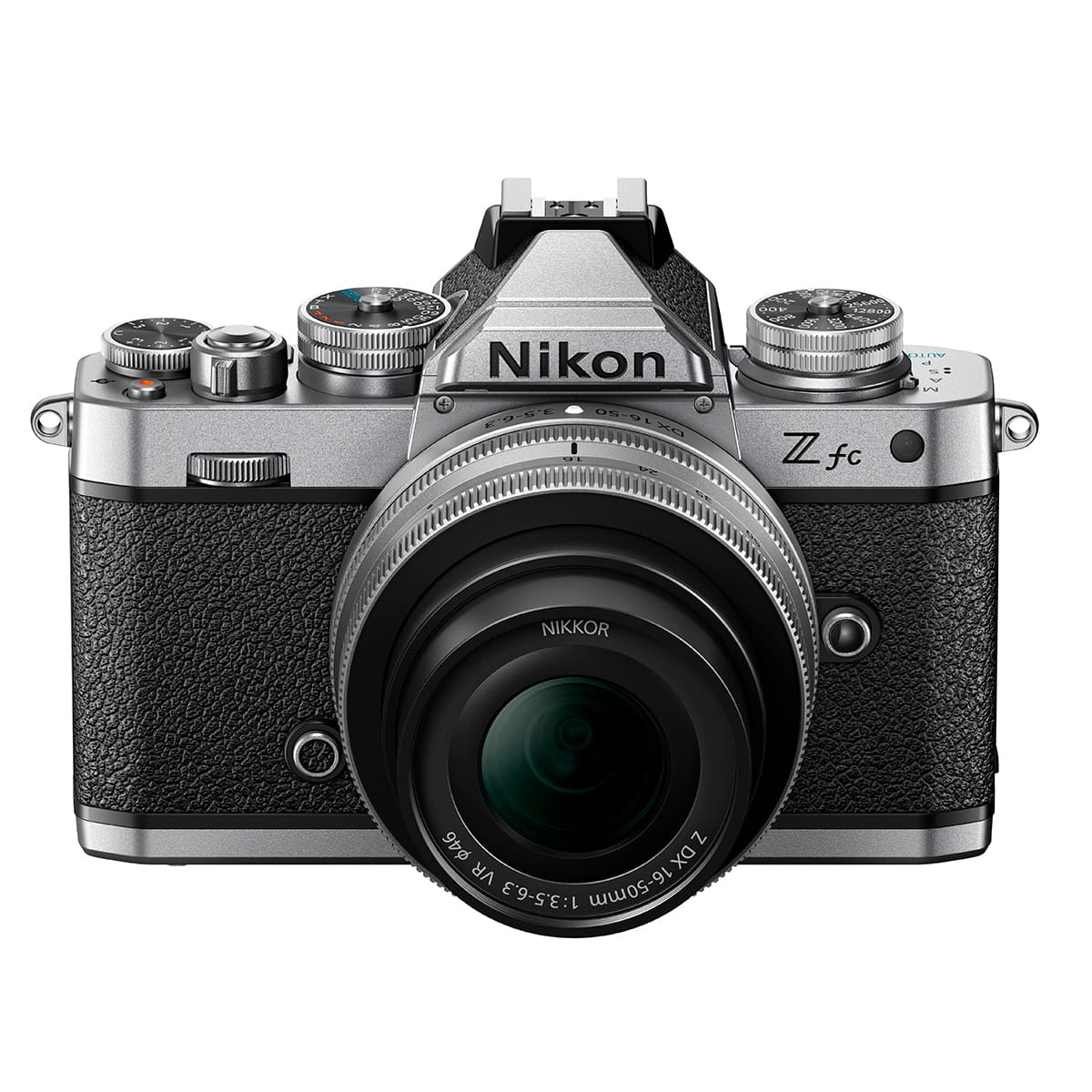 Bundle Nikon Z fc DX Camera 16 50mm Lens, Silver 50 250mm Lens