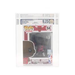 Chicago Bulls Funko POP NBA Vinyl Figure | Michael Jordan | Graded AFA 9.25 - Red