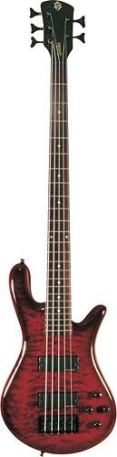 Front Standard. Spector - Legend Classic Series 5-String Full-Size Electric Bass Guitar - Black Cherry.