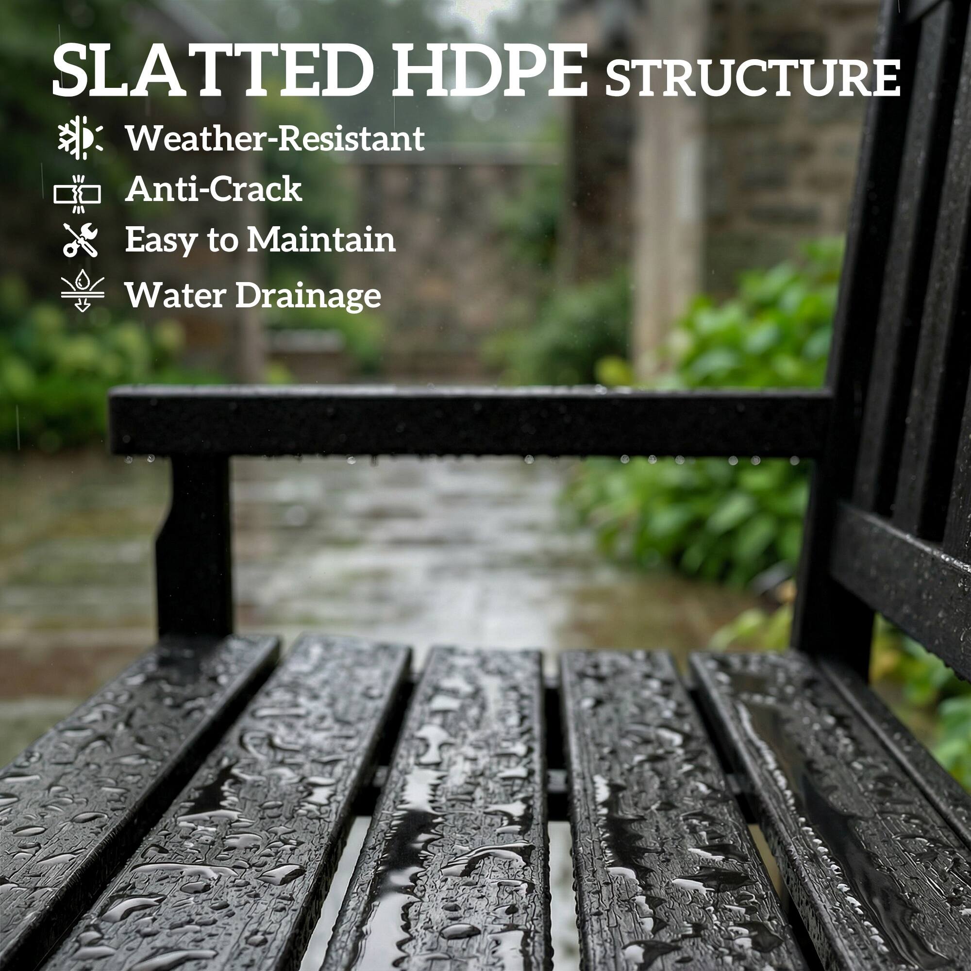 SLATTED HDPE STRUCTURE

- Weather-Resistant
- Anti-Crack
- Easy to Maintain
- Water Drainage