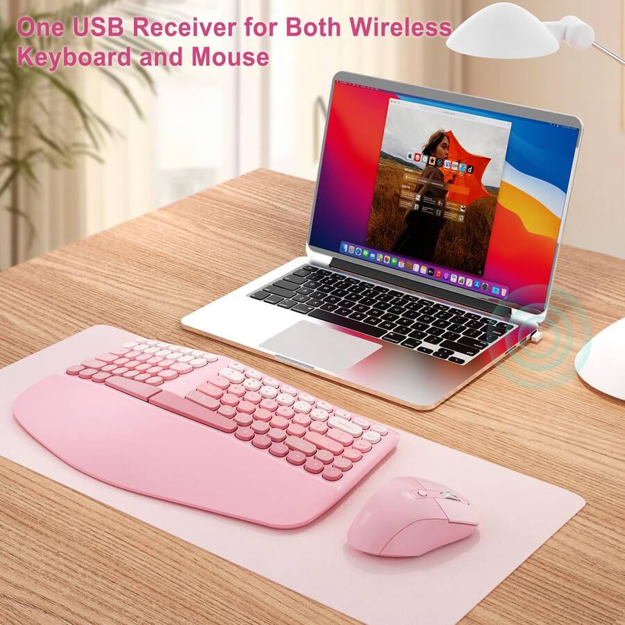 Cottage Core Computer Mouse COTTAGE Mouse Mechanical Gaming Set With Wrist Rest Otg Brush Ideal For ...