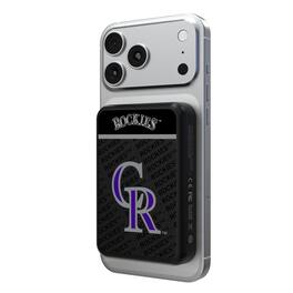 Keyscaper - Colorado Rockies Endzone Plus Wireless Power Bank - Multicolor