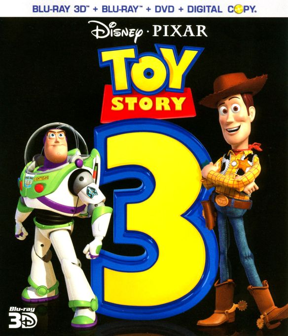  Toy Story 3 [5 Discs] [Includes Digital Copy] [3D] [Blu-ray/DVD] [Blu-ray/Blu-ray 3D/DVD] [2010]