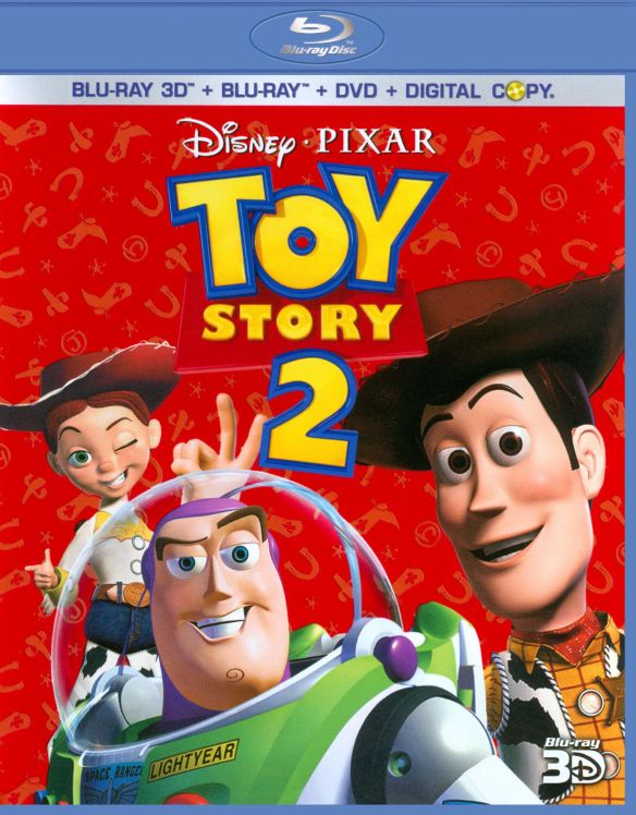 Toy Story 2 [4 Discs] [Includes Digital Copy] [3D] [Blu-ray/DVD] [Blu-ray/Blu-ray 3D/DVD] [1999]