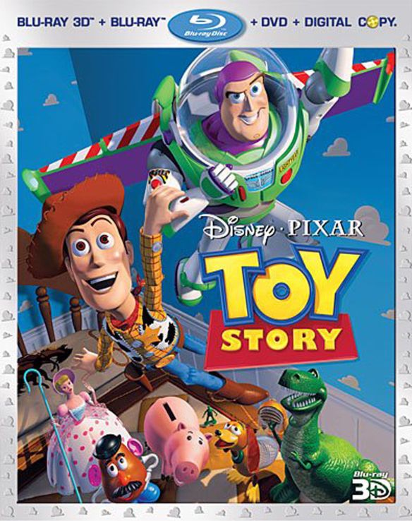  Toy Story [4 Discs] [Includes Digital Copy] [3D] [Blu-ray/DVD] [Blu-ray/Blu-ray 3D/DVD] [1995]