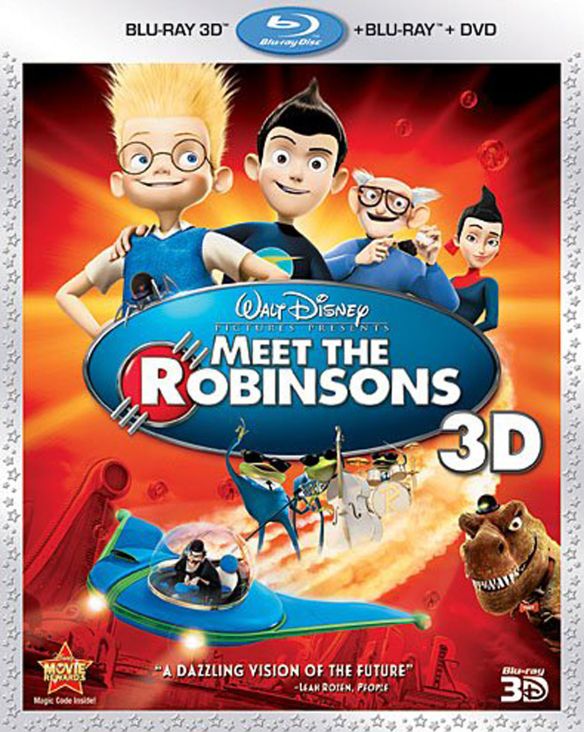  Meet the Robinsons 3D [3 Discs] [3D] [Blu-ray/DVD] [Blu-ray/Blu-ray 3D/DVD] [2007]