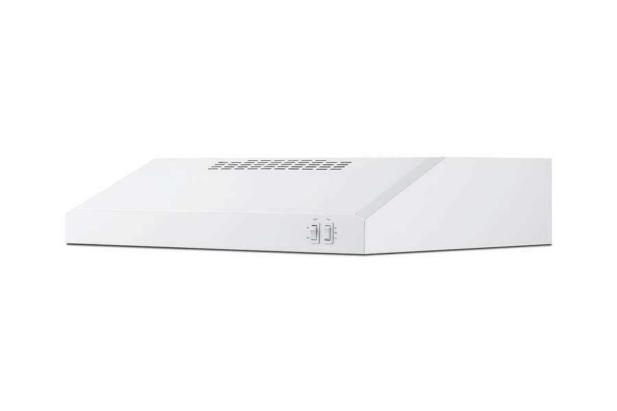 Front. Summit Appliance - 24-Inch Under Cabinet Convertible Range Hood - White.