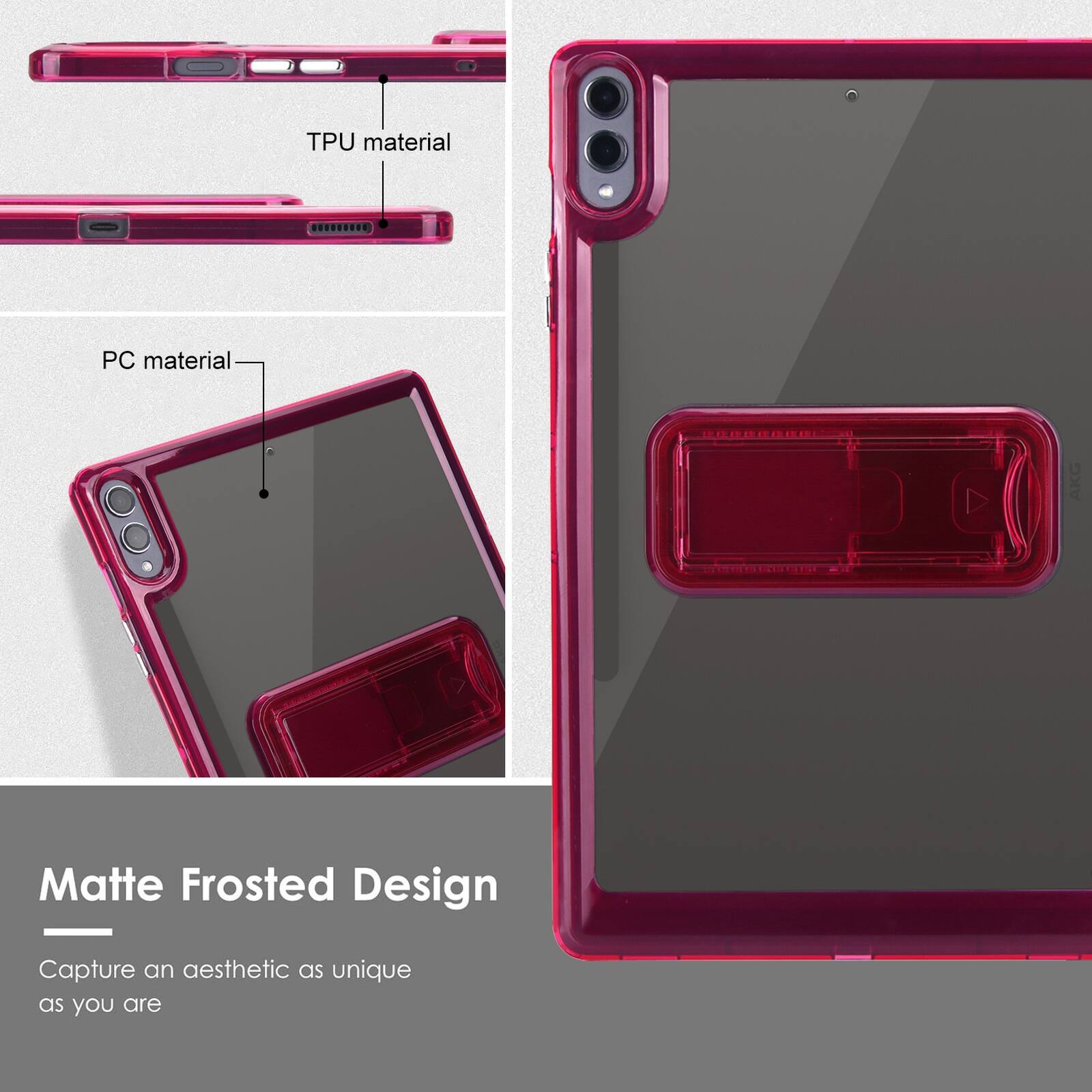 TPU material  
PC material  
Matte Frosted Design  
Capture an aesthetic as unique as you are