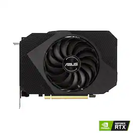 ASUS - Refurbished Excellent - Phoenix GeForce RTX 3060 V2 (12GB) - Graphics Card (PH-RTX3060-12G-V2) - Black