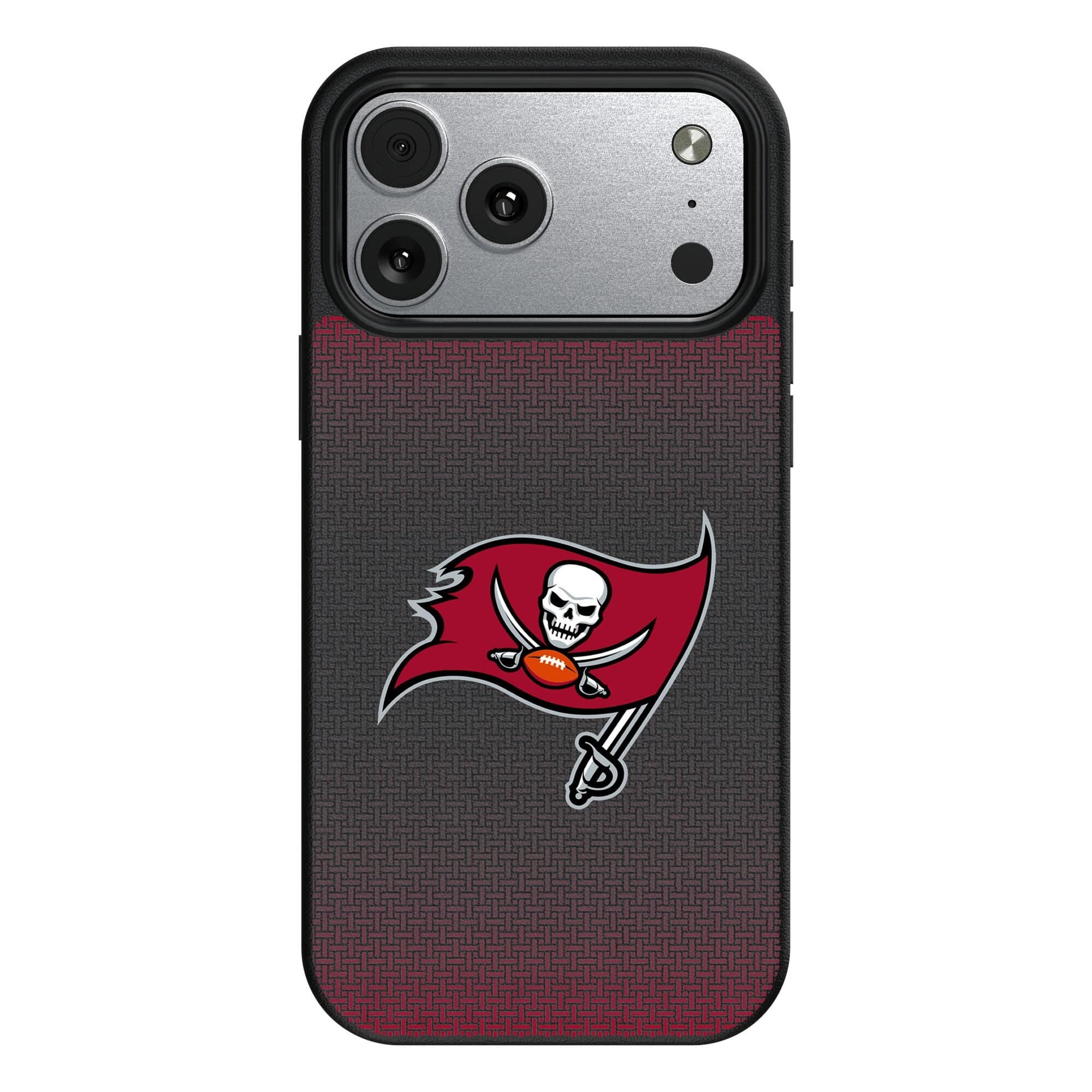 Keyscaper - NFL - Tampa Bay Buccaneers Linen Logo iPhone Magnetic Bump Case - 17 Pro - Black price history on PriceWatchPro