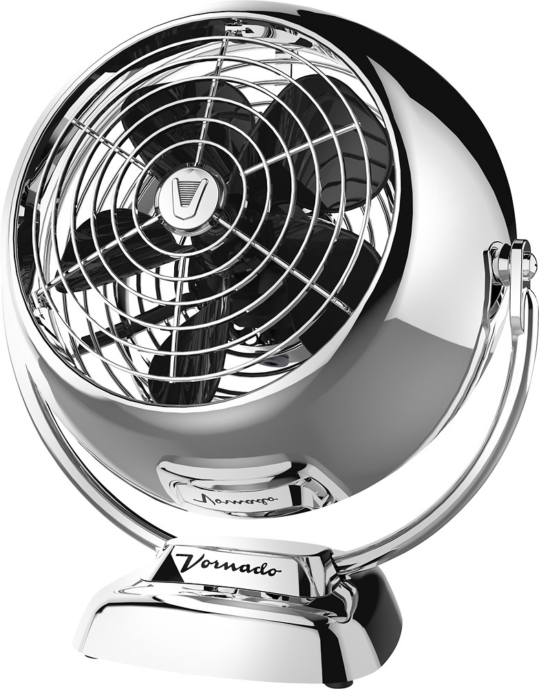 Vornado VFAN Vintage Air Circulator Fan Chrome 