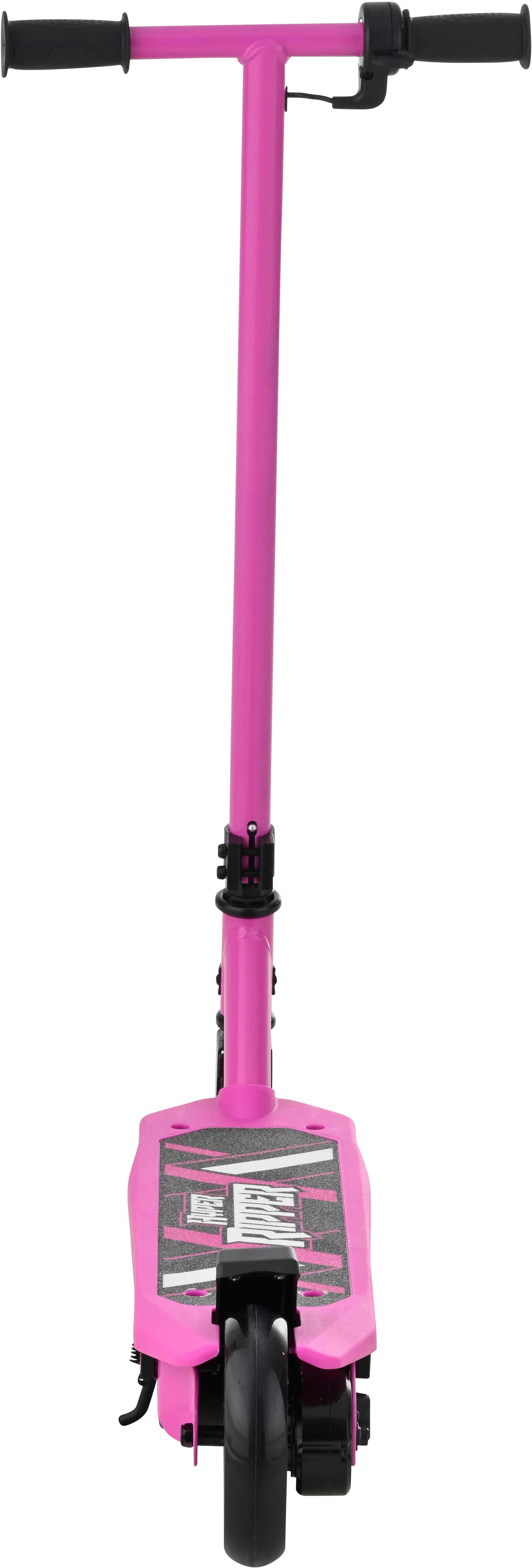 Alt View 3. Hyper - Ripper Kids Electric Scooter with 10mph Max Speed - 6.5 Mile Range - Pressure Throttle - 120LB Weight Limit - 90W Motor - Pink.