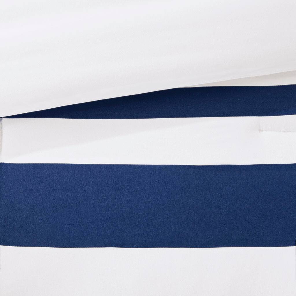 Alt View 5. Gracie Mills - Gracie Mills Isiah 8-Piece Soft Brushed Microfiber Comforter and Quilt Set - Navy.