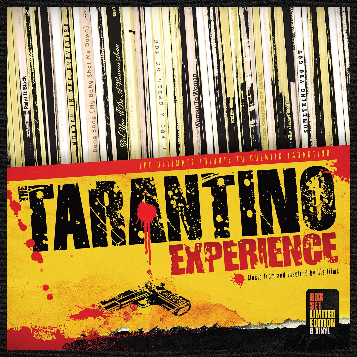 Various Artists - The Tarantino Experience Box Set / Various - Yellow / Red / Black Splatter Vinyl   - VINYL LP