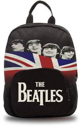 PopMarket - The Beatles - Rocksax - The Beatles - Let It Be Flag Logo - Mini Backpack (Black) - Multicolor