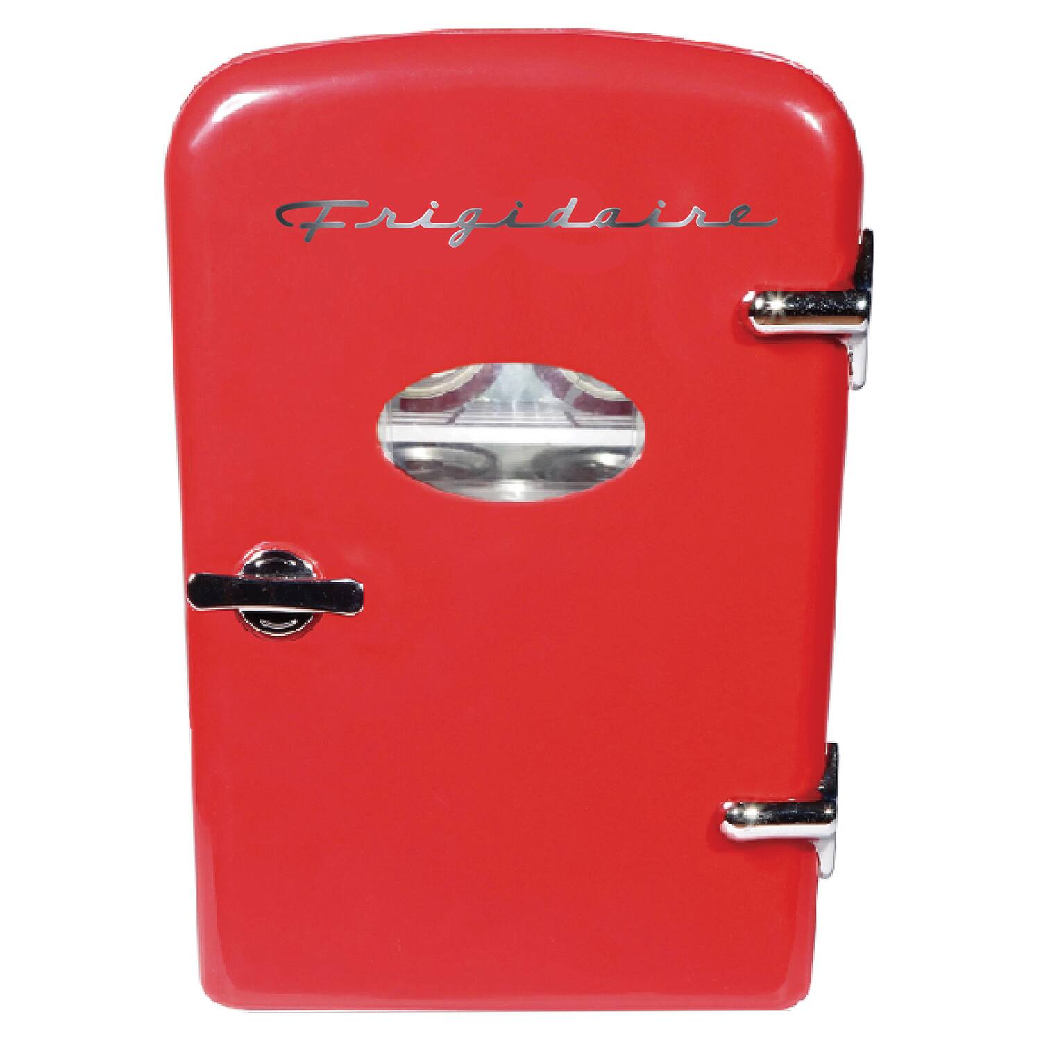 Alt View 2. Frigidaire - 0.5-Cu. Ft. Retro Portable Mini Fridge - Red.