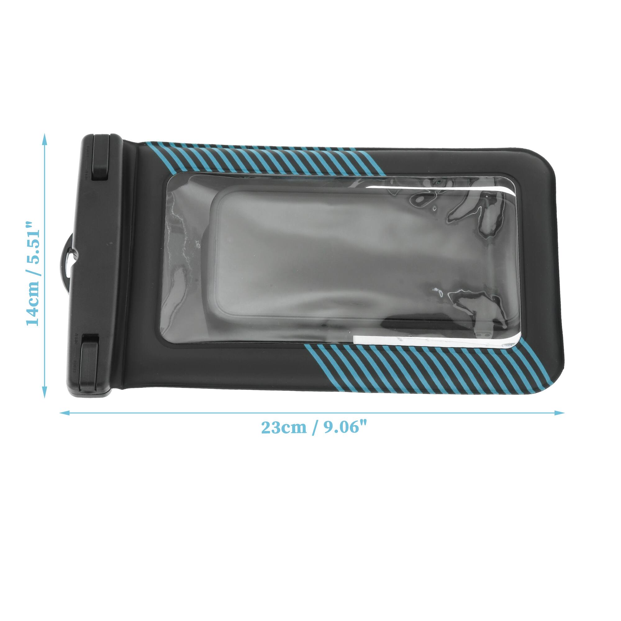 5.51" / 14cm  
23cm / 9.06"