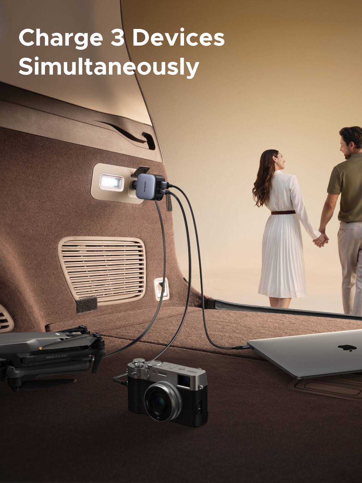 Charge 3 Devices Simultaneously

LASSEN
MANIC J CLASSIC