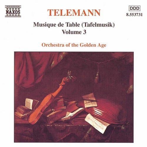 Orchestra of the Golden Age - Musique de Table 3   - COMPACT DISCS [CD]