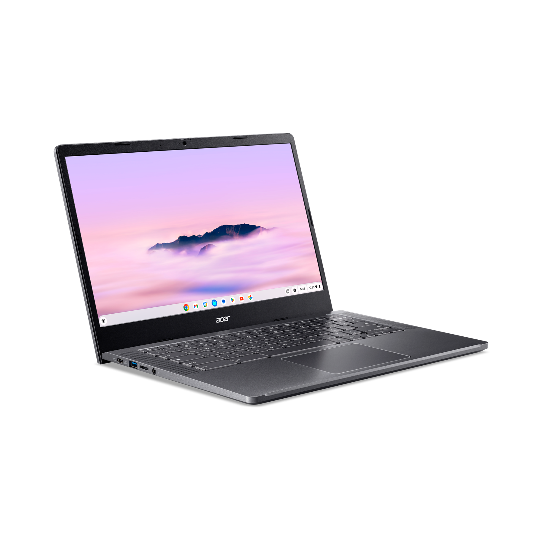 Acer - Refurbished Excellent - Chromebook Plus 514 CB514-4H CB514-4H-38JA 14" Laptop Intel Core i3 i3-N305 8GB RAM 128GB SSD ChromeOS - Thumbnail 2