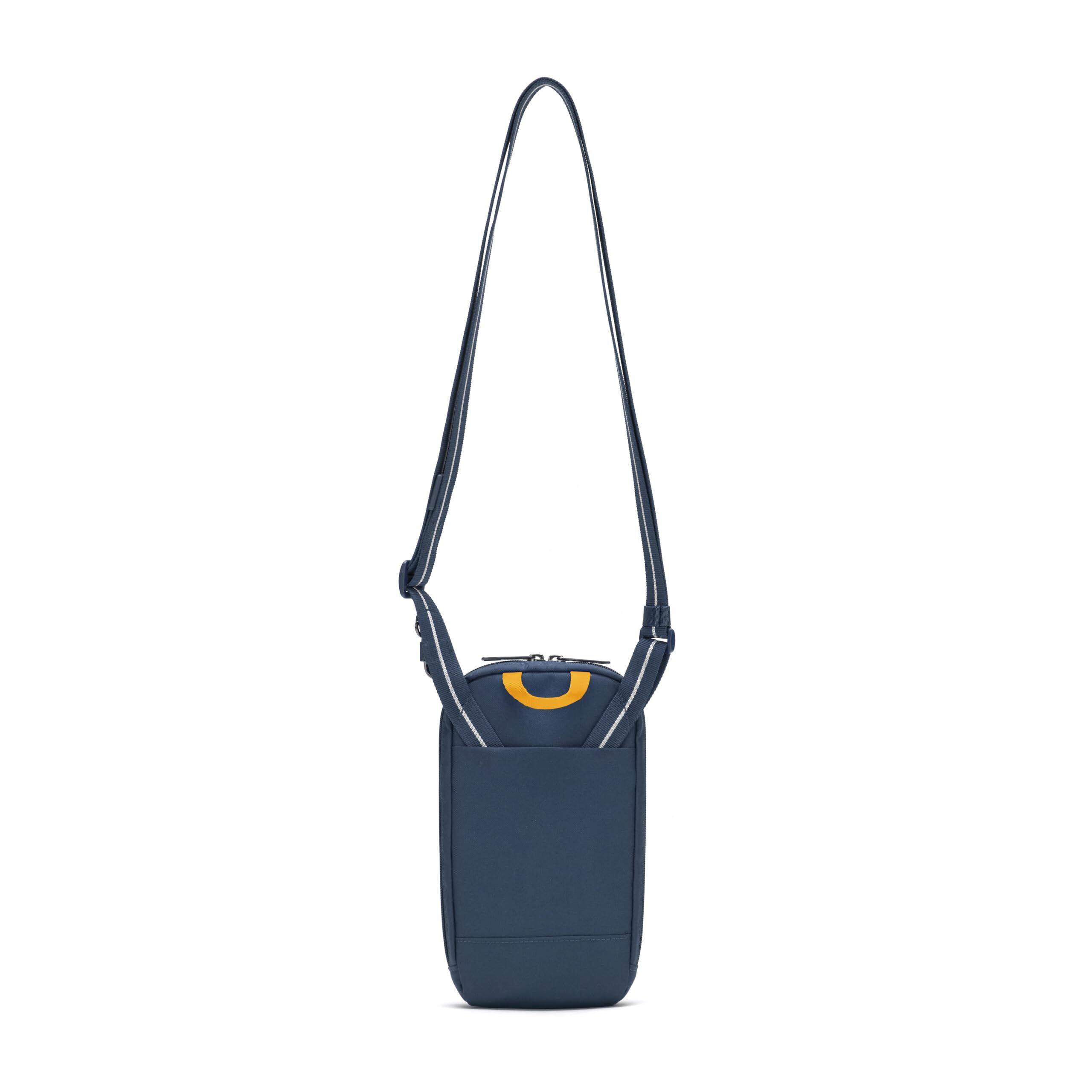 Left. Pacsafe - RFIDsafe Tech Crossbody (Coastal Blue) - Coastal Blue.