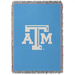 Chad & Jake - Texas A&M Aggies Woven Blanket - Blue