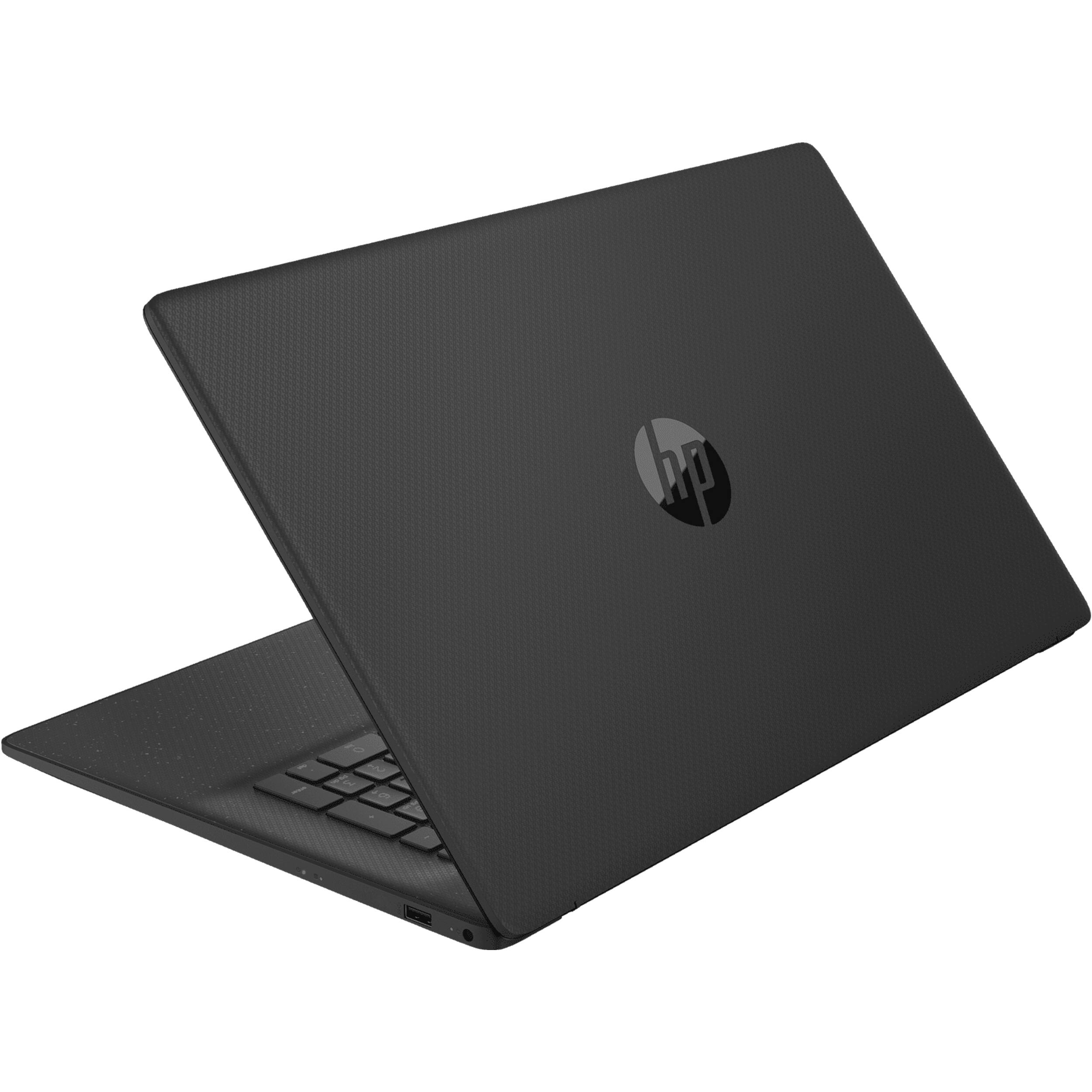 Alt View 5. HP - HP 17.3" HD+ Business Laptop,Intel Core 5 120U,16GB RAM,1TB SSD+160GB Dock Set,Full-Size Keyboard,Win 11 Pro,Black - Black.