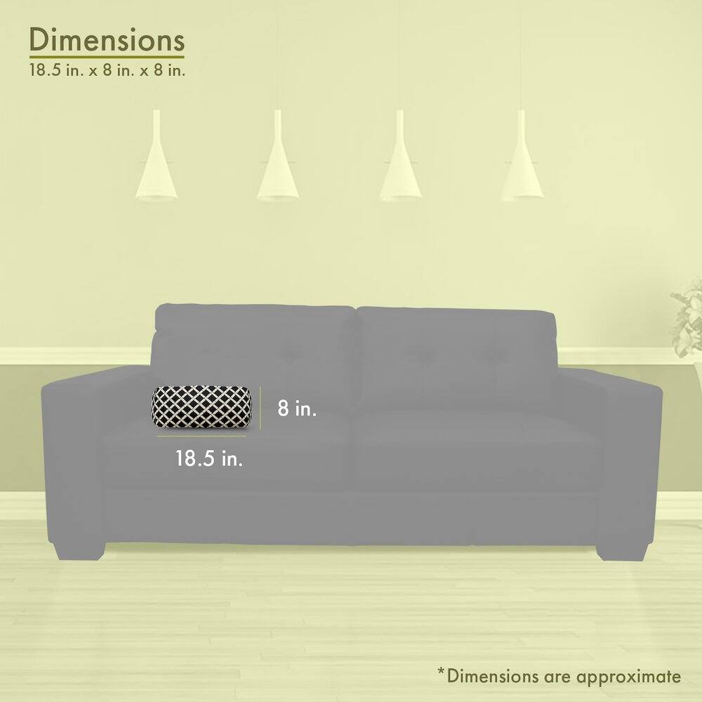 Dimensions  
18.5 in. x 8 in. x 8 in.  

8 in.  
18.5 in.  

*Dimensions are approximate