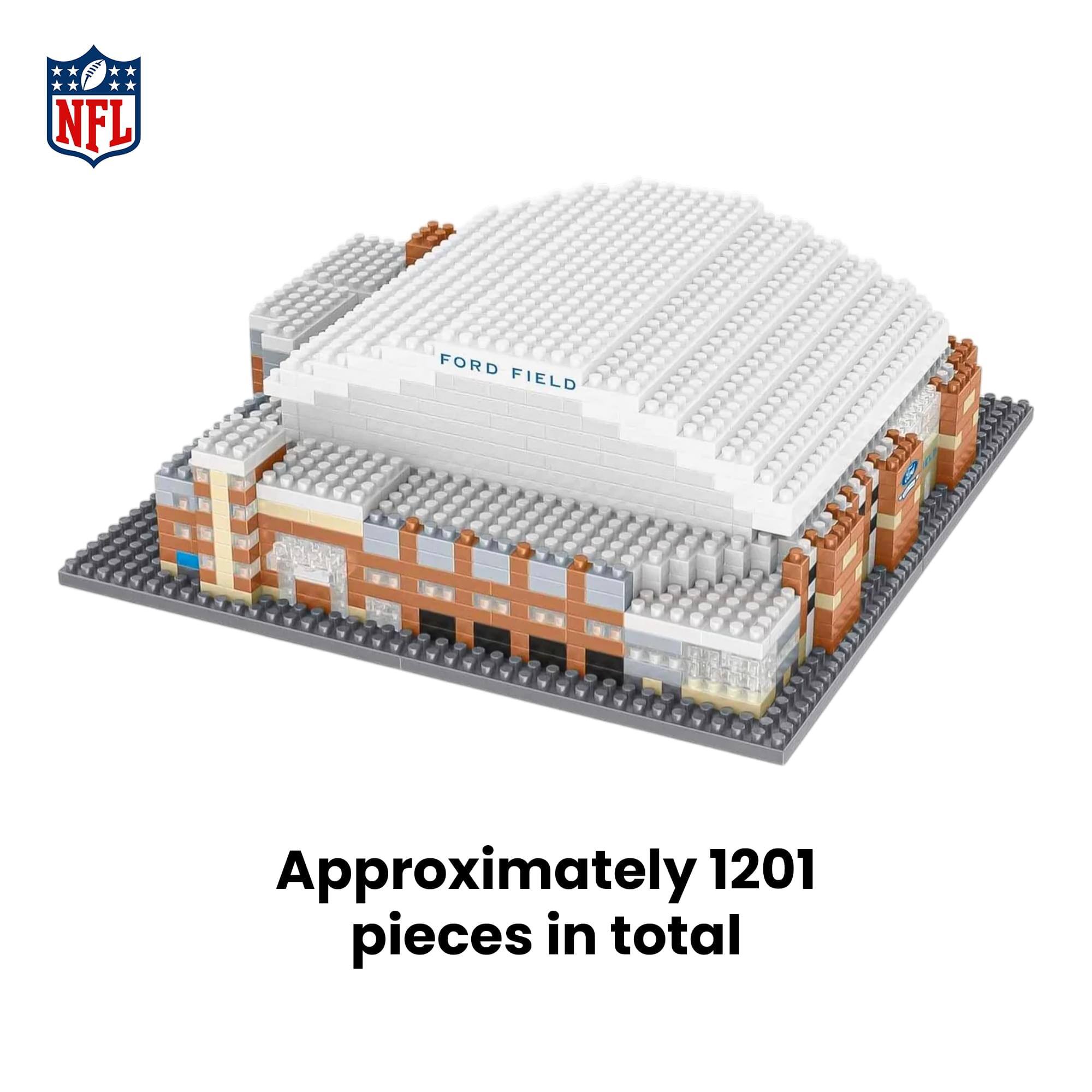 NFL FORD FIELD  
Approximately 1201 pieces in total