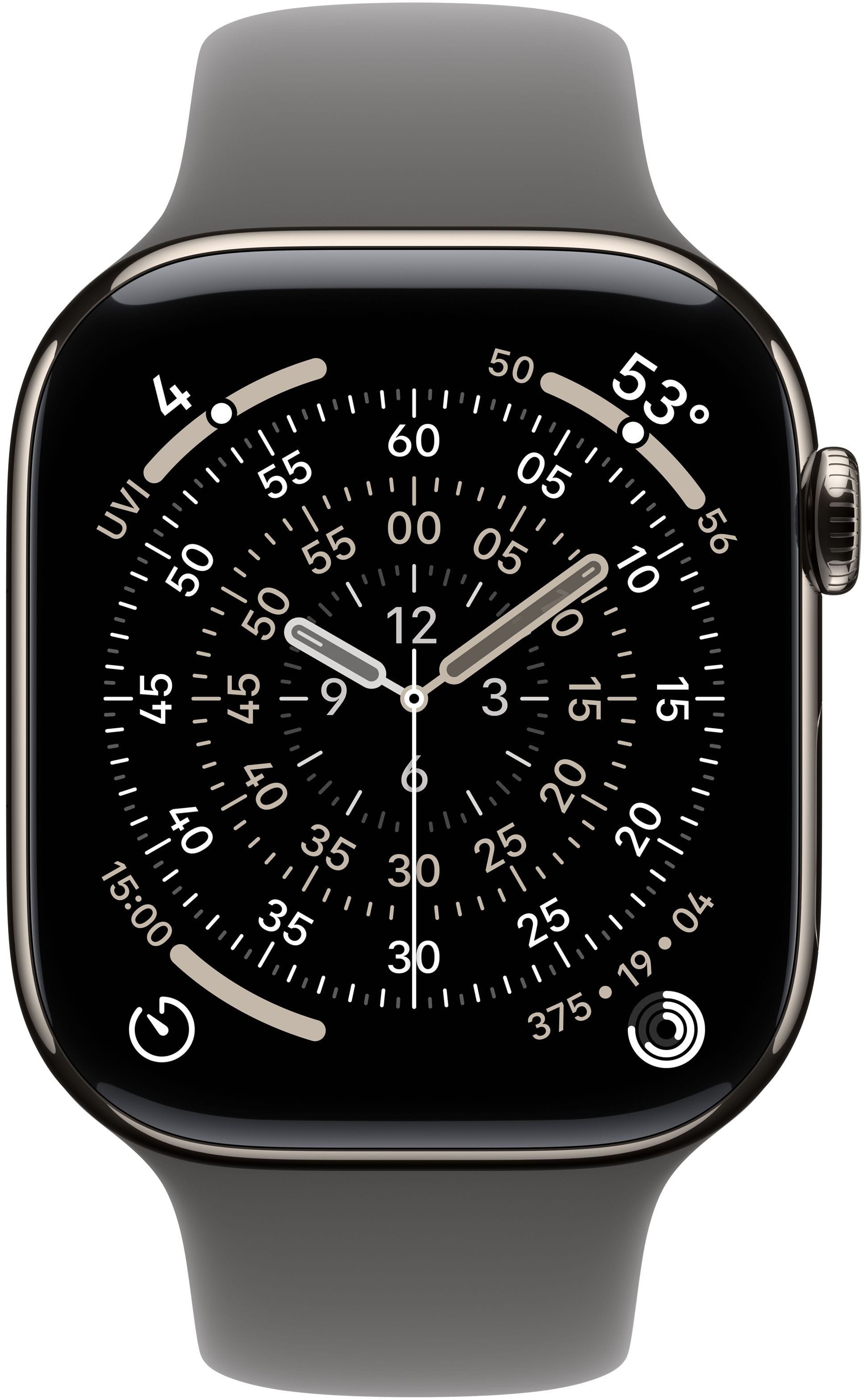Apple Watch Series 11 (GPS+Cellular) 46mm Titanium Case with