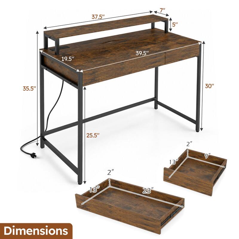 37.5" 7" 5" 19.5" 39.5" 35.5" 30" 25.5" 2" 2" 13" 9" 13" 23" Dimensions