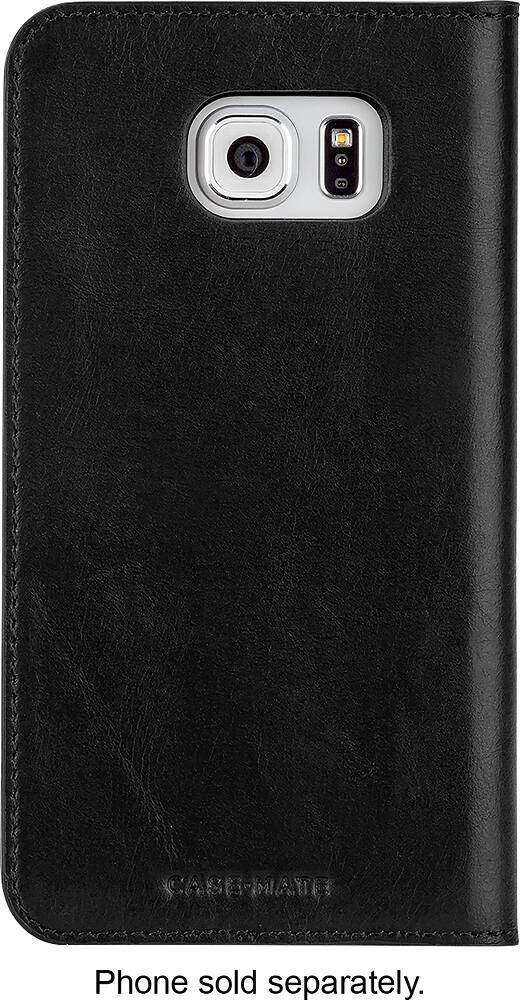 Alt View 1. Case-Mate - Wallet Folio Case for Samsung Galaxy S 6 Cell Phones - Black.